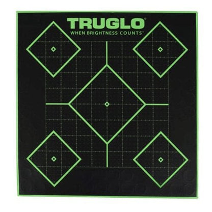 Truglo TRU-SEE Splatter Target 5-Diamond TG14A6 - Shooting Accessories