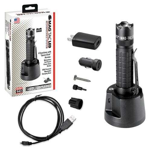 Maglite MAG-TAC Rechargeable TRM1RA4 - Tactical &amp; Duty Gear