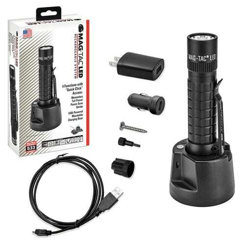 Maglite Mag-TAC LED Rechargeable Flashlight TRM1RE4 - Tactical & Duty Gear