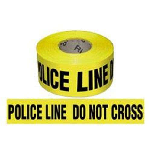 Pro-Line Traffic Safety Barricade Tape - Yellow, Caution
