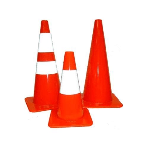 Pro-Line Traffic Safety 28 inch Traffic Cones - 5 Pack CC28-5 - Tactical & Duty Gear
