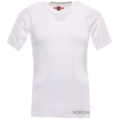 TRU-SPEC Short Sleeve Concealed Holster T-Shirt - White, 2XL