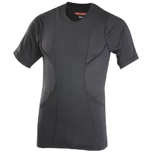 TRU-SPEC Short Sleeve Concealed Holster T-Shirt - Black, XS