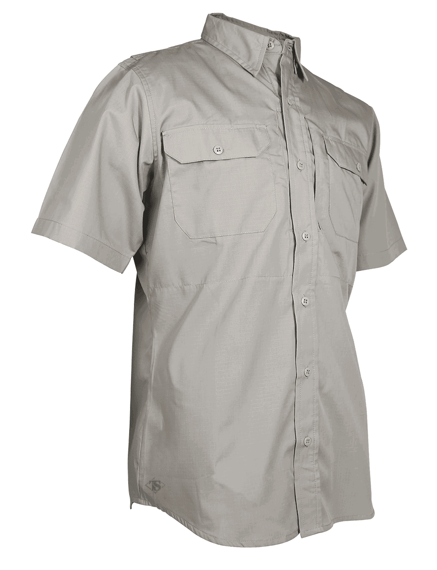 TRU-SPEC 24-7 Ultralight Short Sleeve Dress Shirt - Khaki, XS