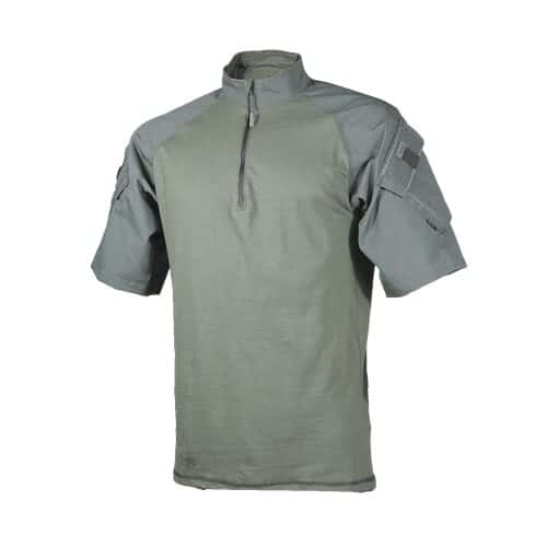 TRU-SPEC T.R.U. 1/4 Zip Combat Shirt - OD Green, 2XL