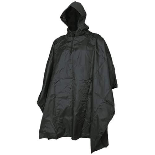 5ive Star Gear Poncho - Black
