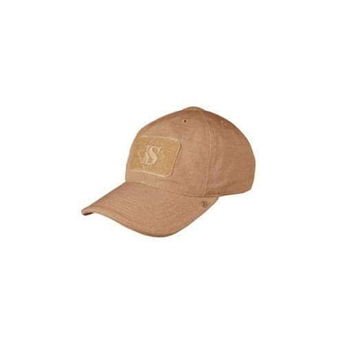 TRU-SPEC Contractor Cap - Coyote, 65/35 Polyester Cotton Rip-Stop