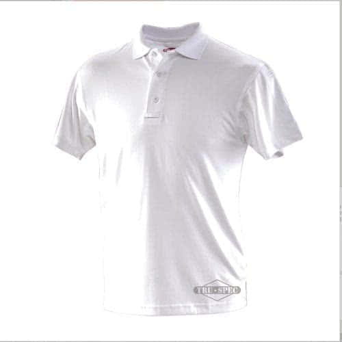 TRU-SPEC Short Sleeve Performance Polo - White, XS