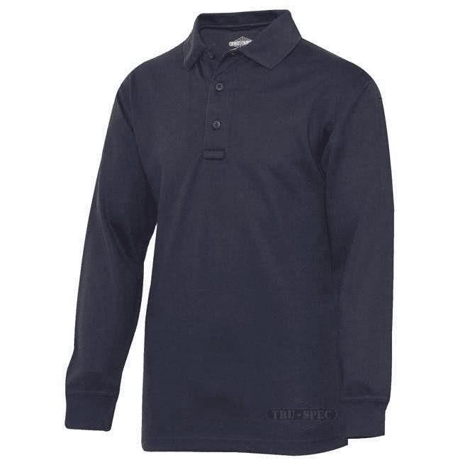 TRU-SPEC Original Long Sleeve Polo - Dark Navy, XS