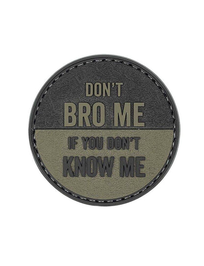 TRU-SPEC Don't Bro Me Morale Patch - Clothing &amp; Accessories