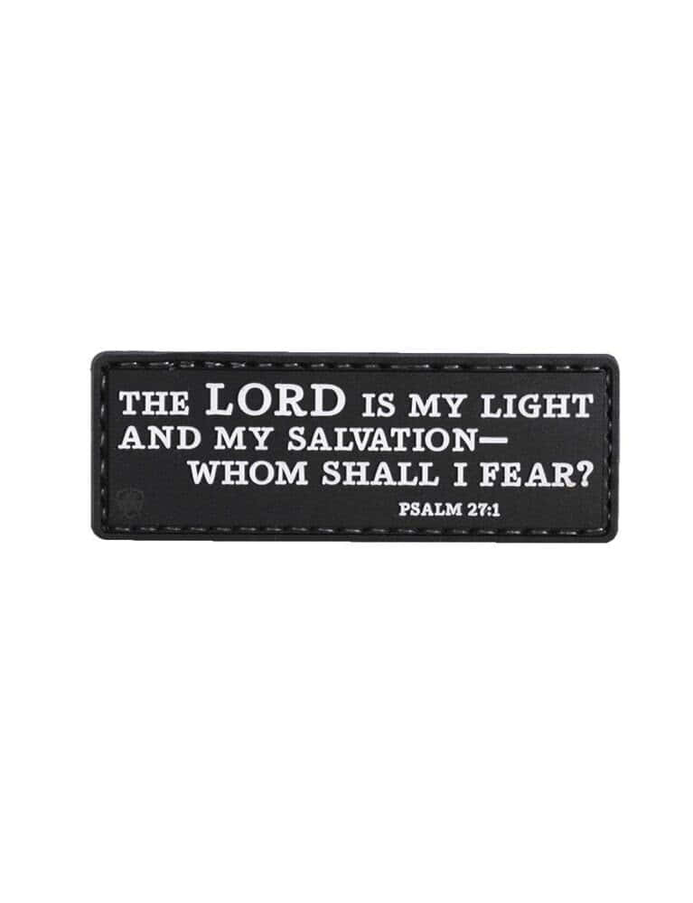 TRU-SPEC Psalm 27:1 Morale Patch - Clothing &amp; Accessories