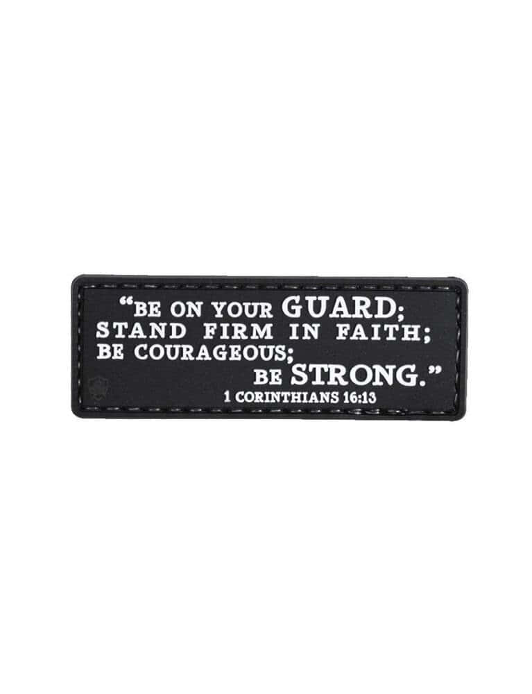 TRU-SPEC 1 Corinthians 16:13 Morale Patch - Clothing &amp; Accessories