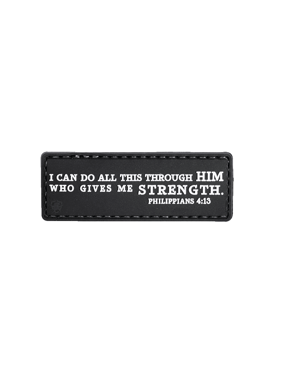 TRU-SPEC Philippians 4:13 Morale Patch 6608000 - Morale Patches