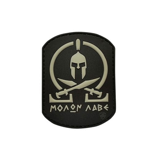 5ive Star Gear Black Molon Labe Morale Patch - Miscellaneous Emblems