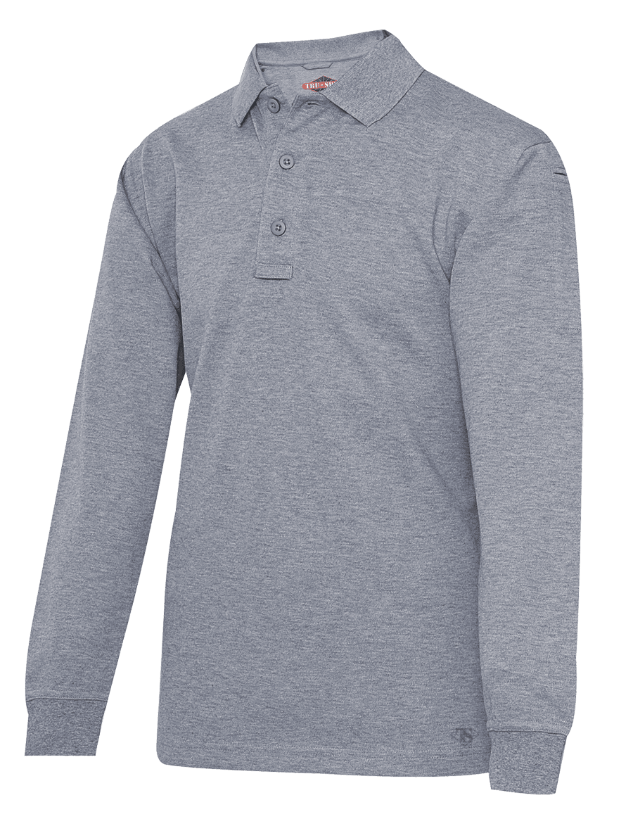 TRU-SPEC Original Long Sleeve Polo - Clothing & Accessories