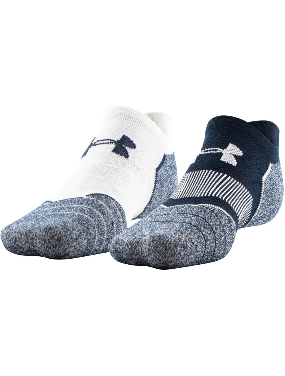 Under Armour Unisex UA Golf No Show Tab 2-Pack Socks 1371527 - Newest Arrivals