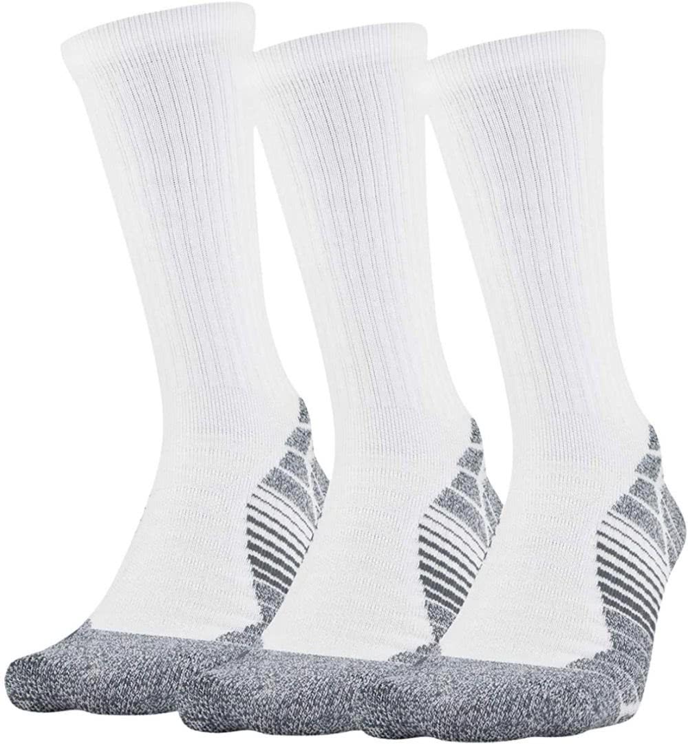 Under Armour UA Elevated Performance Crew Socks 3-Pack 1352220 - Clothing &amp; Accessories