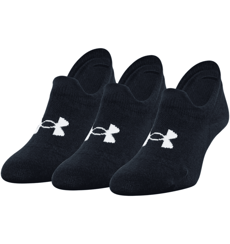 Under Armour UnisexEssential Ultra Low Tab - 3-Pack Socks