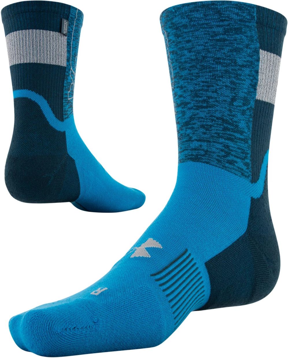 Under Armour Unisex UA ArmourDry™ Run Crew Socks 1362711 - Newest Arrivals
