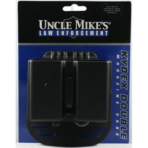 Uncle Mike's Double Row Double Magazine Case 51362 - Tactical & Duty Gear