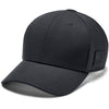 Under Armour Tactical Friend or Foe 2.0 Cap in black with tonal logo and low crown fit, featuring stretch comfort and moisture-wicking HeatGear technology