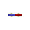 Rectangle American Flag Pin - Rank Insignia