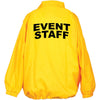 Yellow Event Staff Windbreaker - Clothing &amp; Accessories