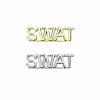 SWAT Pin Gold or Silver (Pair) - Rank Insignia