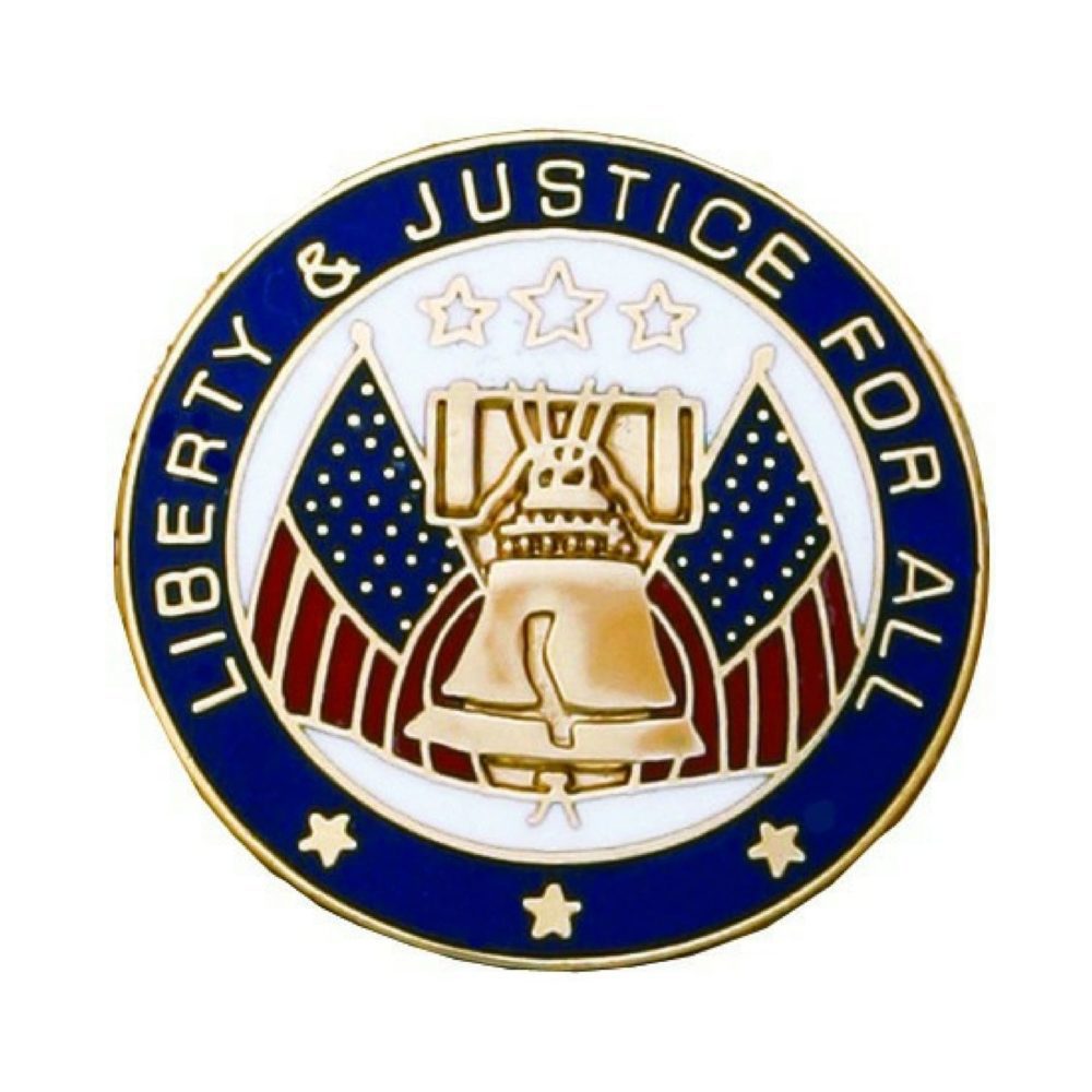 Flag, Eagle or Liberty Bell Lapel Pin - Flag (WCLP03)