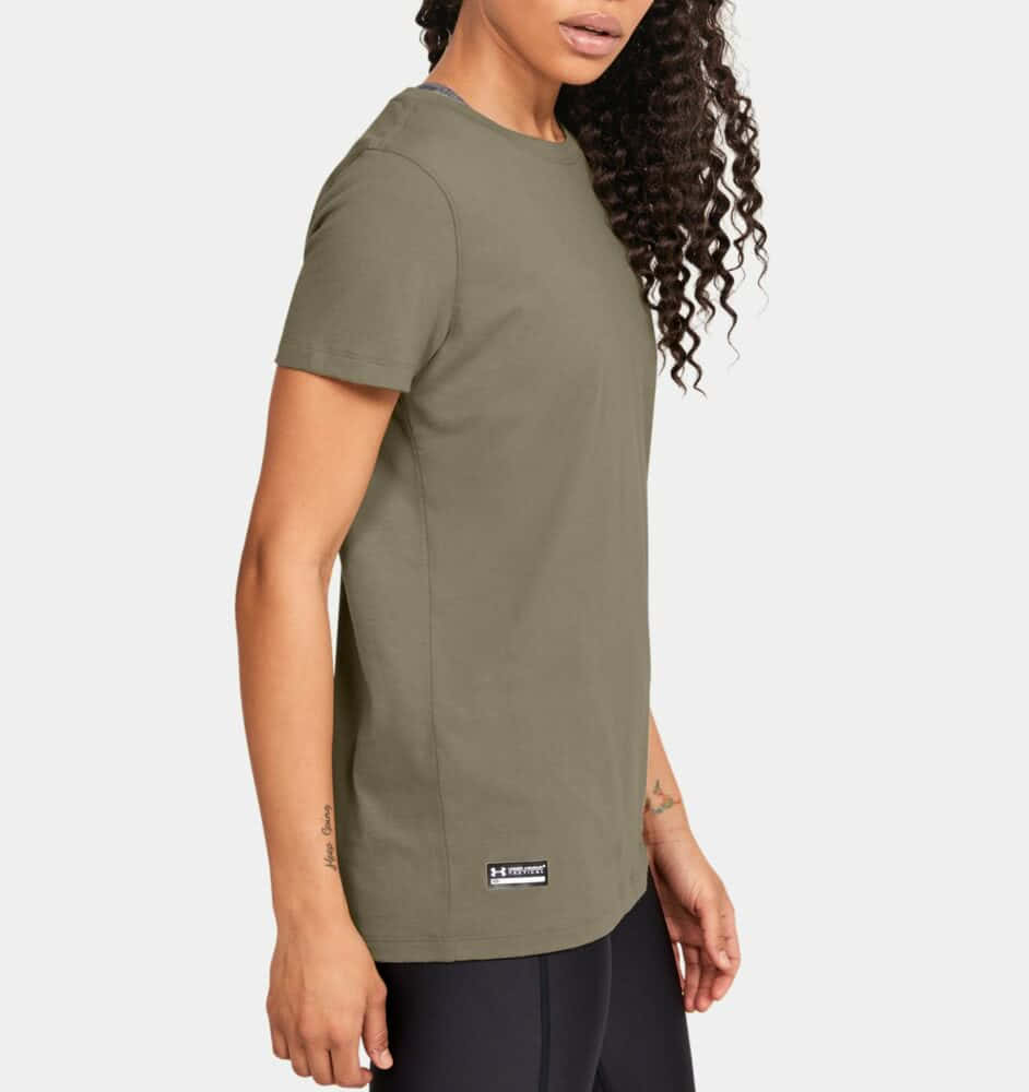 Under Armour Women's UA Tactical Cotton T-Shirt 1351761 - Newest Products