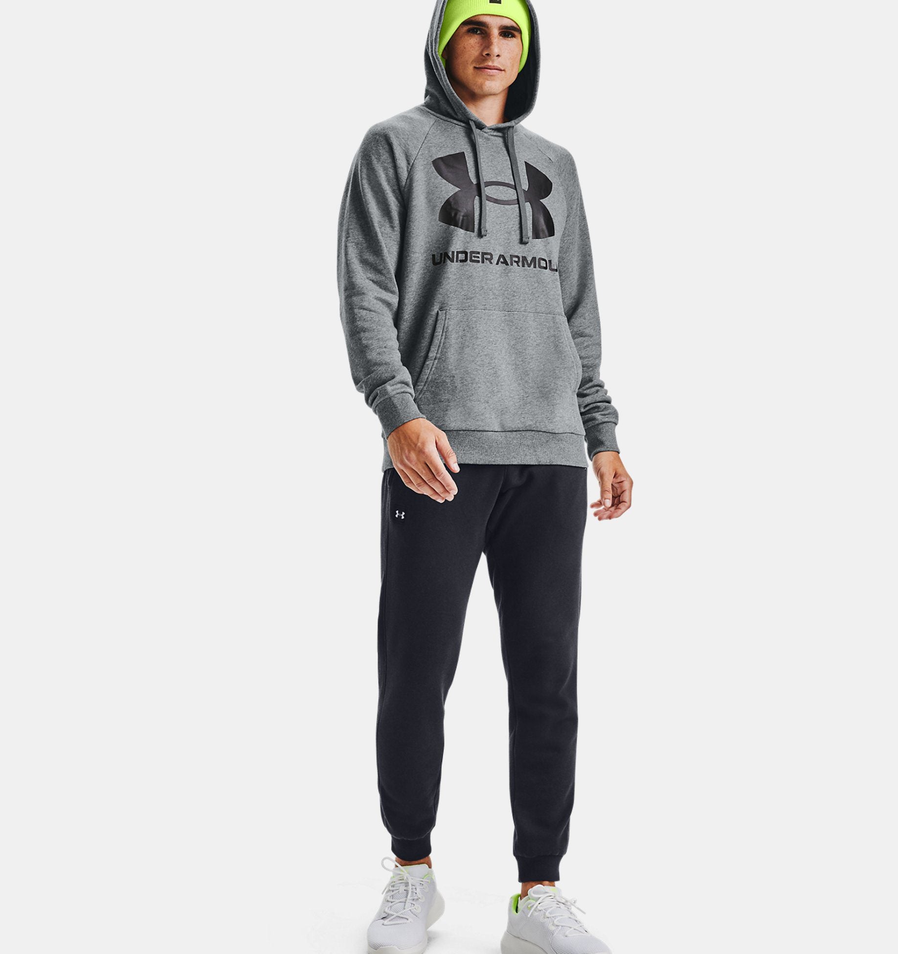 Under Armour UA Rival Fleece Big Logo Hoodie 1357093 - Newest Arrivals