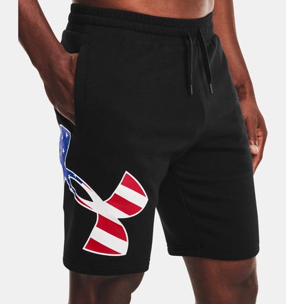 Under Armour Freedom Rival Big Flag Logo Shorts 1360442 - Newest Arrivals