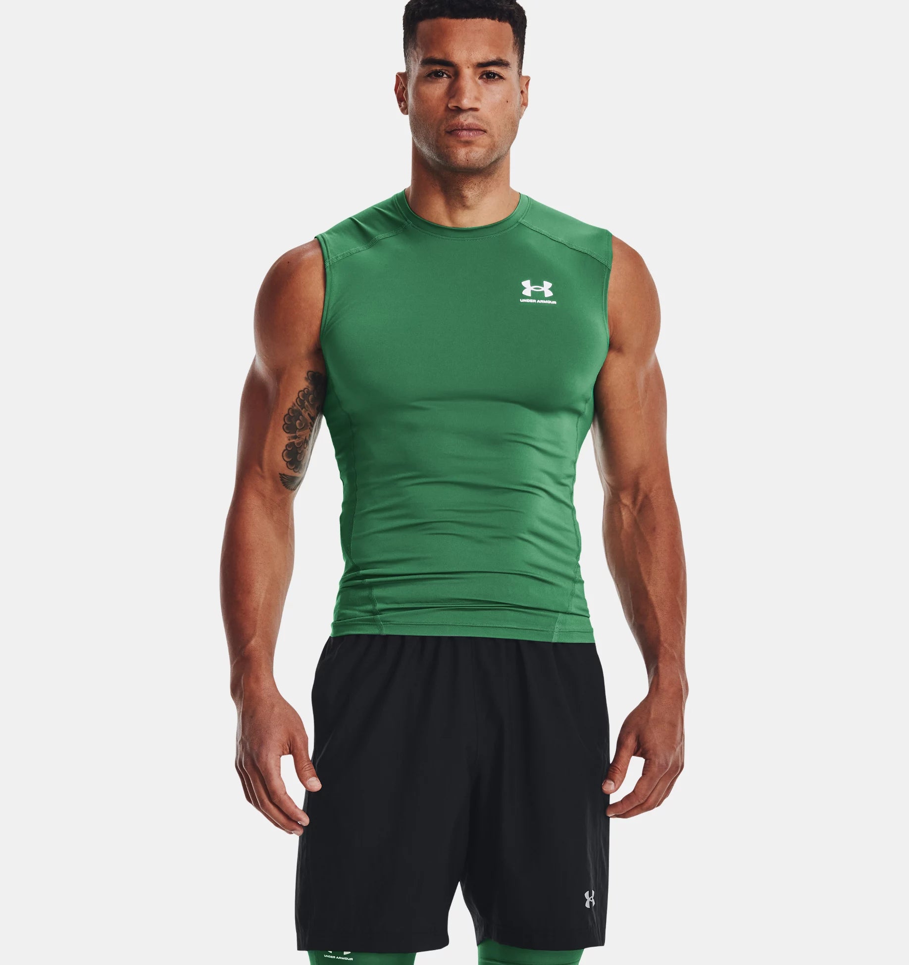 Under Armour UA Men's HeatGear Armour Compression Sleeveless 1361522 - Tank Tops