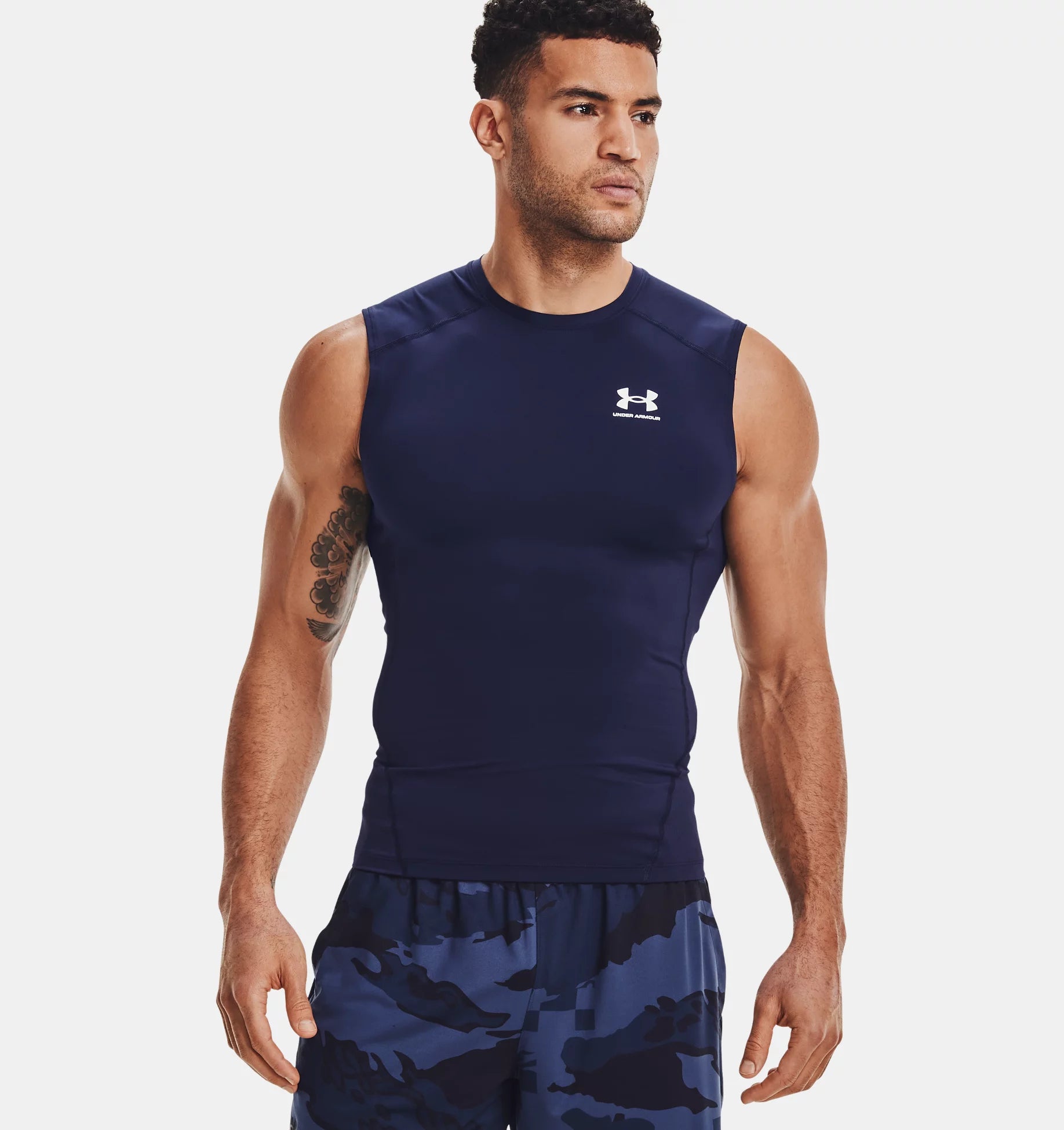 Under Armour UA Men's HeatGear Armour Compression Sleeveless 1361522 - Tank Tops