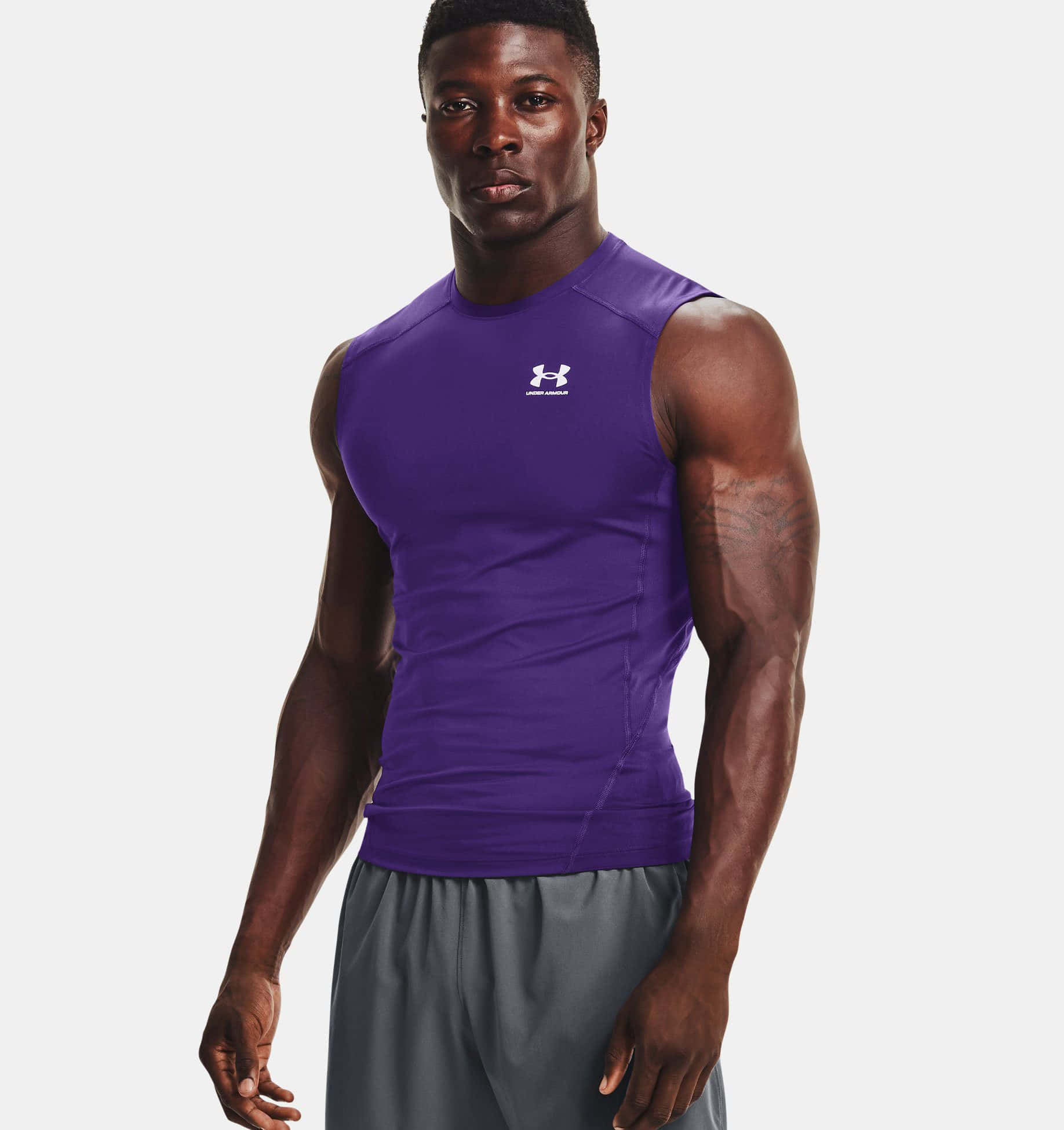 Under Armour UA Men's HeatGear Armour Compression Sleeveless 1361522 - Tank Tops