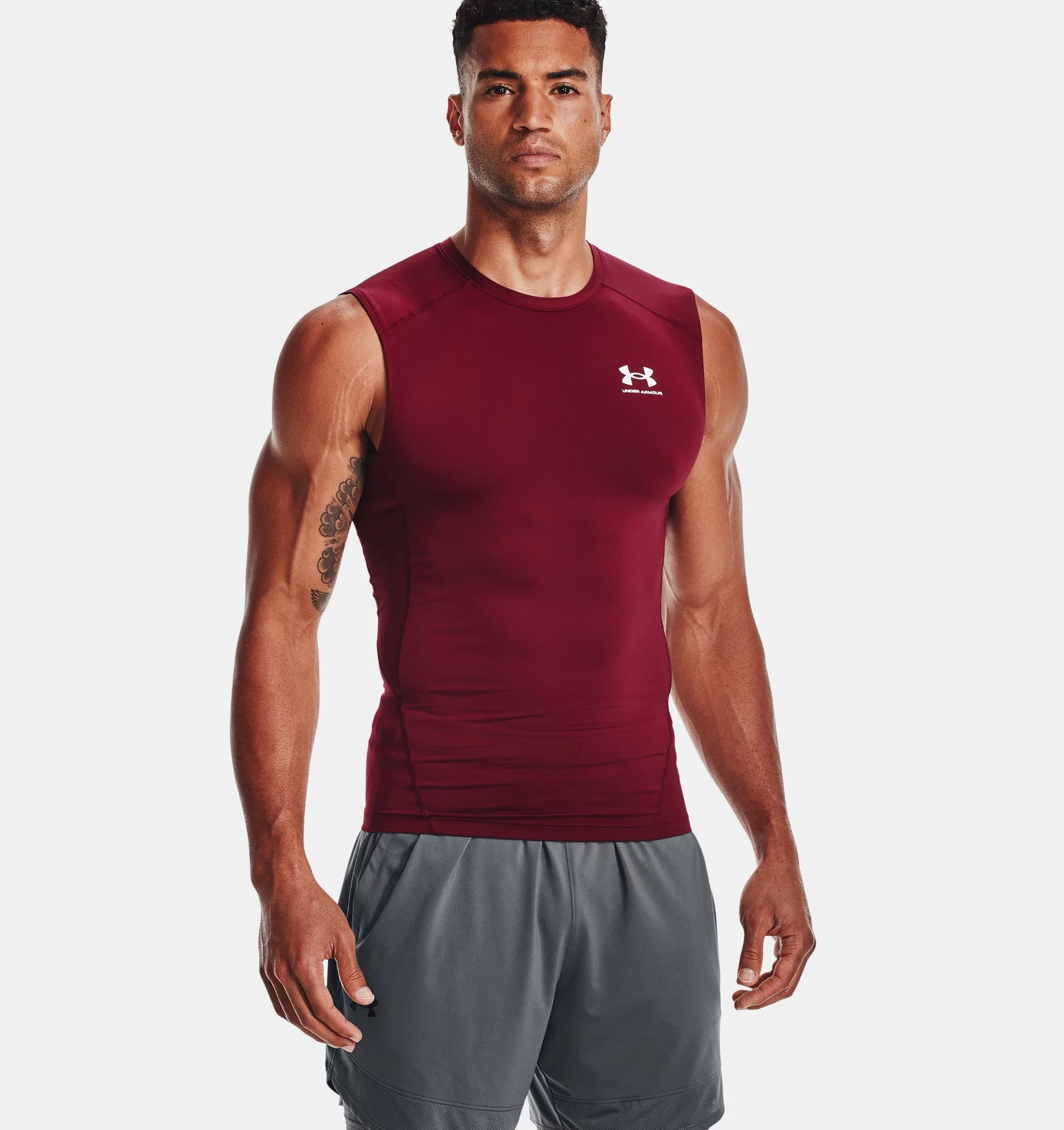 Under Armour UA Men's HeatGear Armour Compression Sleeveless 1361522 - Tank Tops