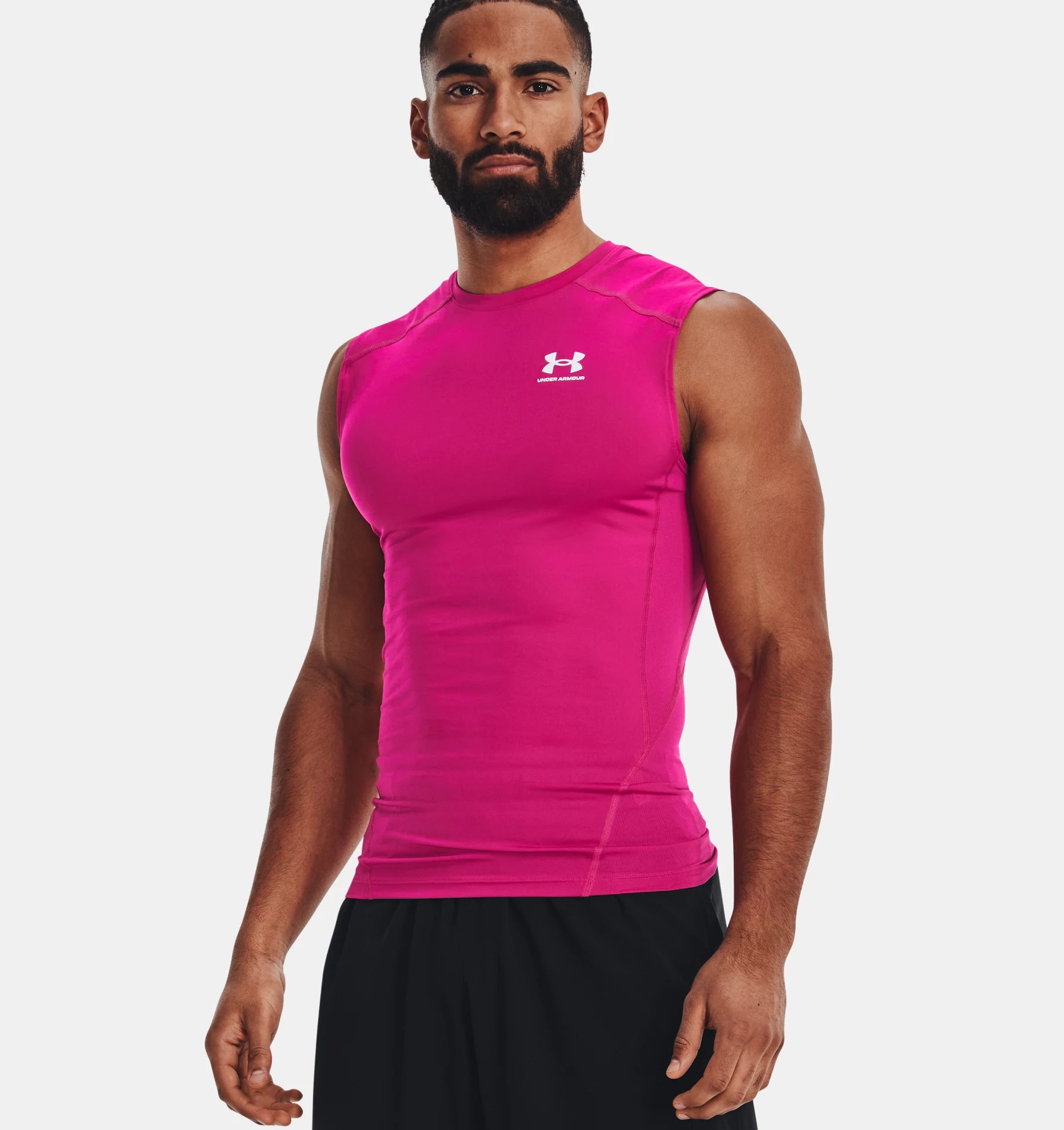 Under Armour UA Men's HeatGear Armour Compression Sleeveless 1361522 - Tank Tops