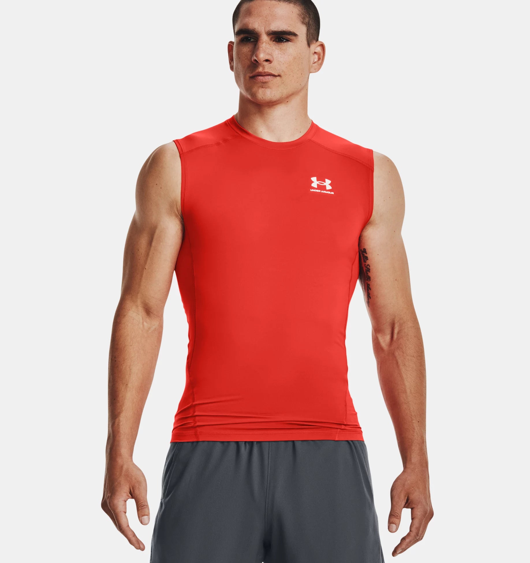 Under Armour UA Men's HeatGear Armour Compression Sleeveless 1361522 - Tank Tops