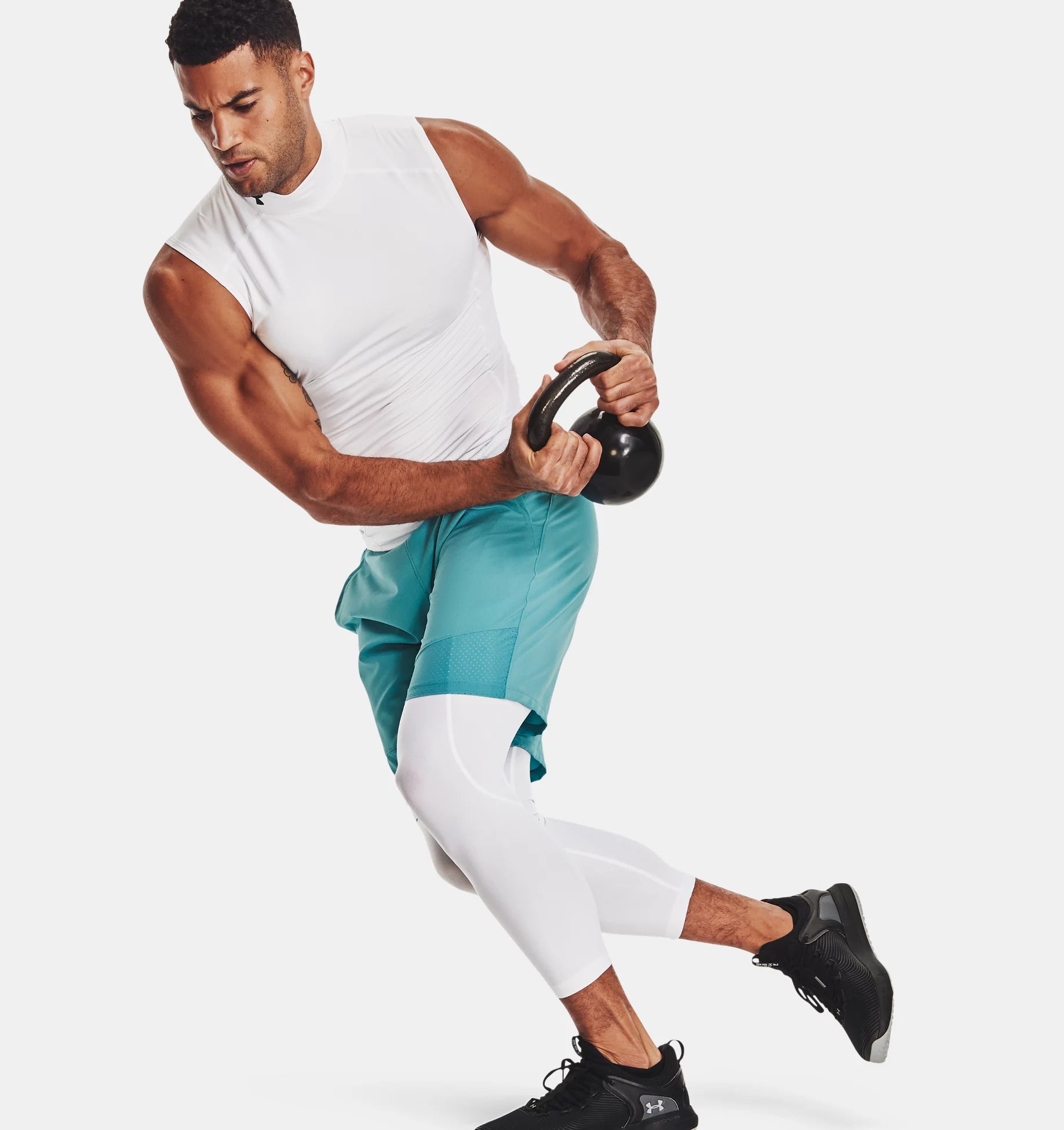 Under Armour HeatGear Armour 3/4 Leggings 1361588 - Clothing &amp; Accessories