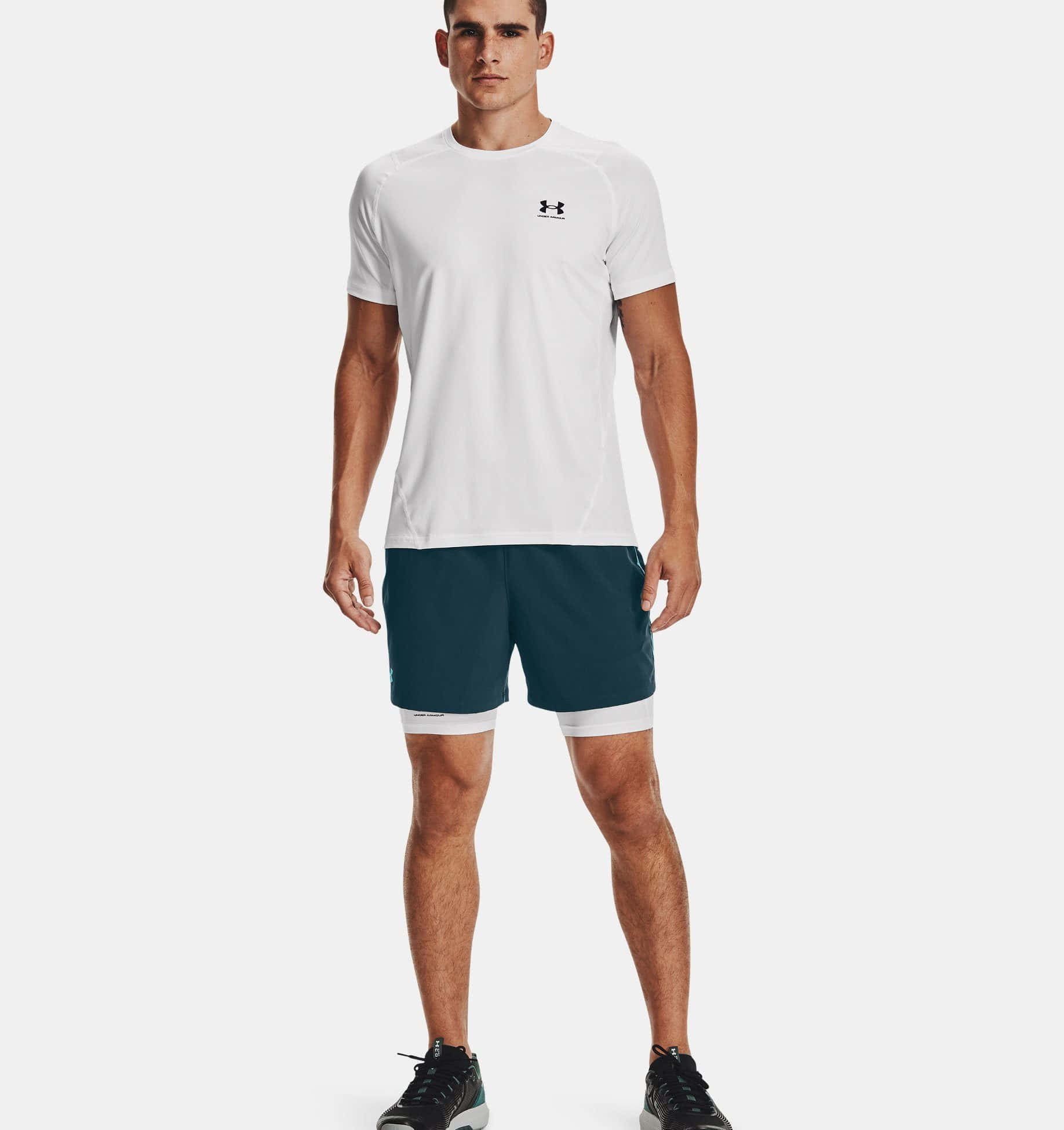 Under Armour HeatGear Armour Compression Shorts 1361596 - Clothing &amp; Accessories