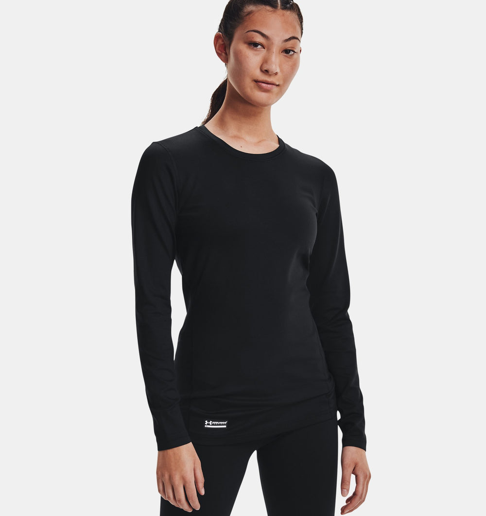 Under Armour Women's UA Tactical ColdGear Infrared Base Long Sleeve Crew 1365394 - Newest Arrivals