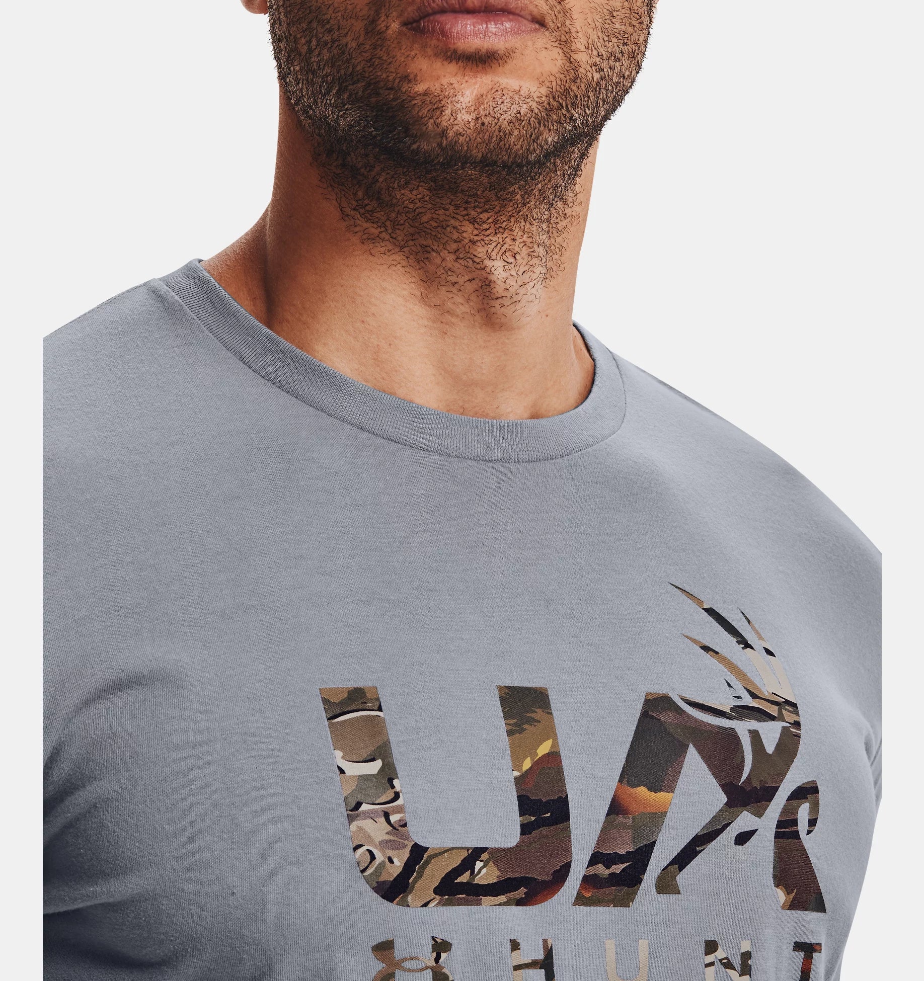 Under Armour Men's UA Antler Hunt Logo T-Shirt 1366014 - Newest Arrivals
