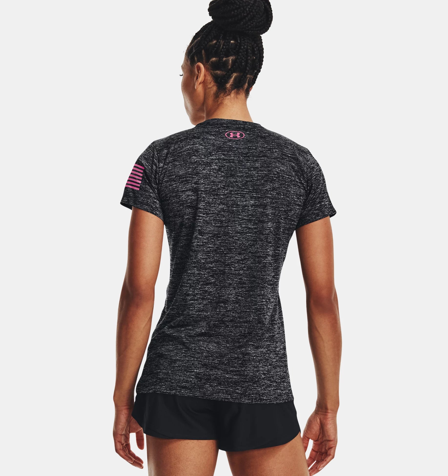 Under Armour Women's UA Tech Freedom Short Sleeve V-Neck 1369471 - T-Shirts