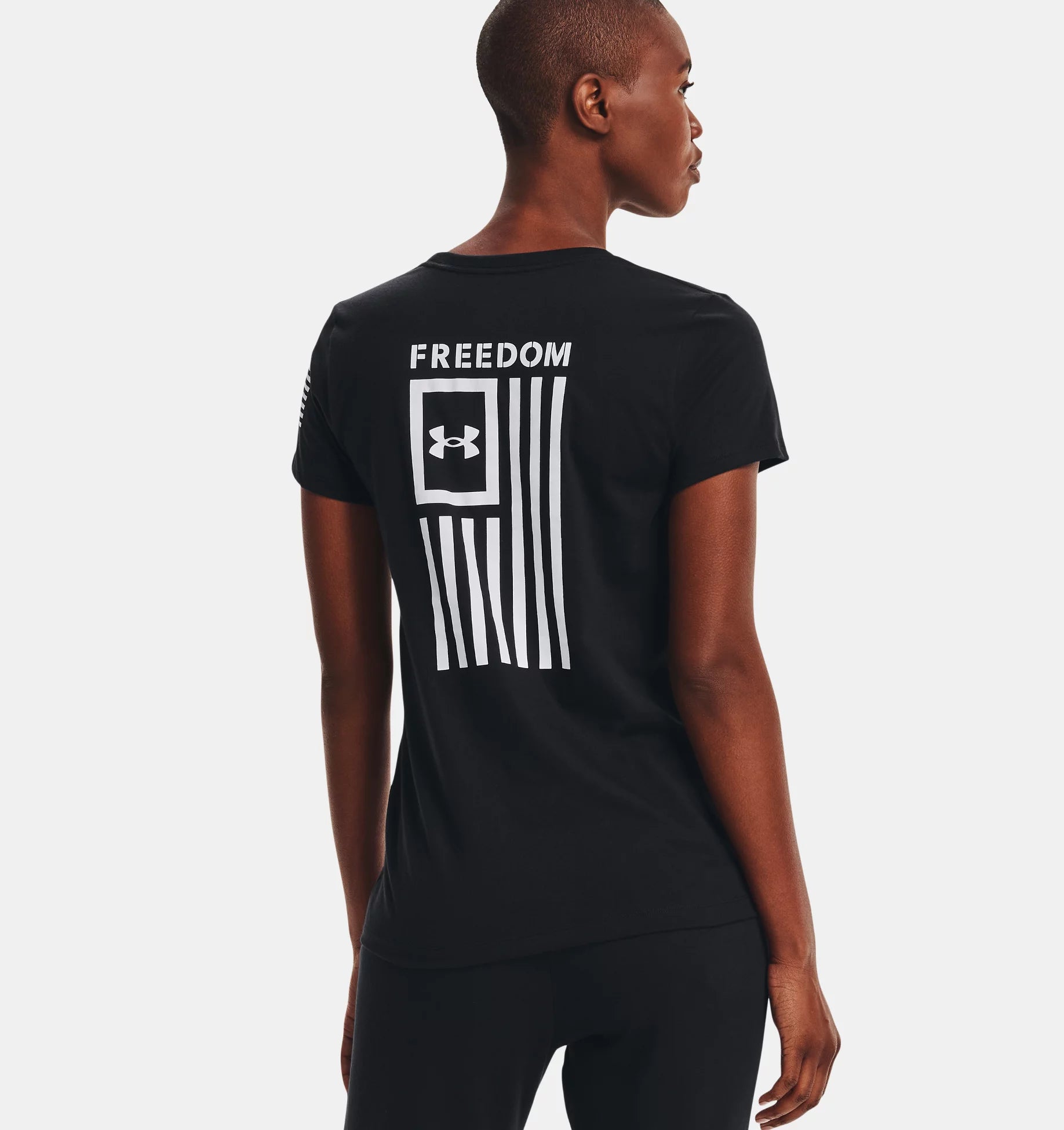 Under Armour Women's UA Freedom Flag T-Shirt 1370814 - T-Shirts