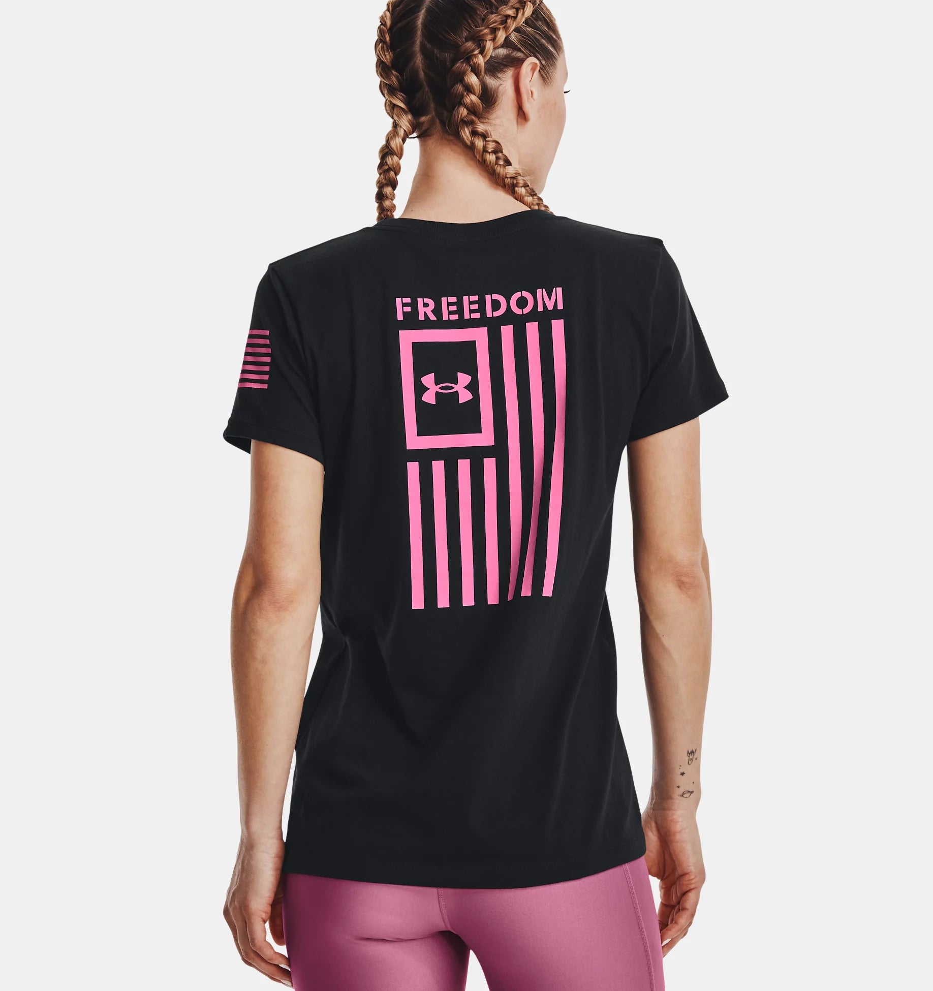 Under Armour Women's UA Freedom Flag T-Shirt 1370814 - T-Shirts