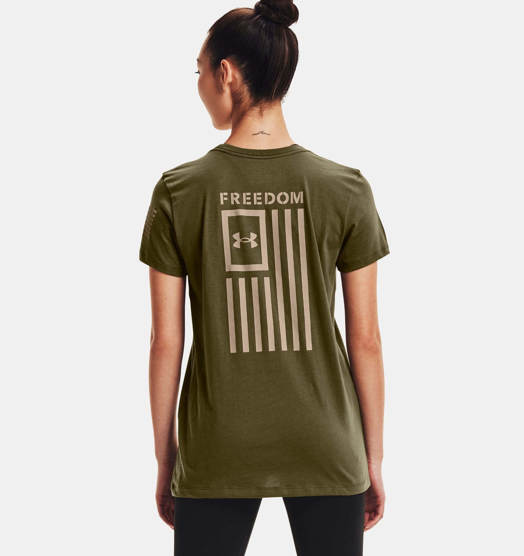 Under Armour Women's UA Freedom Flag T-Shirt 1370814 - T-Shirts