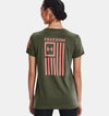 Under Armour Women's UA Freedom Flag T-Shirt 1370814 - T-Shirts