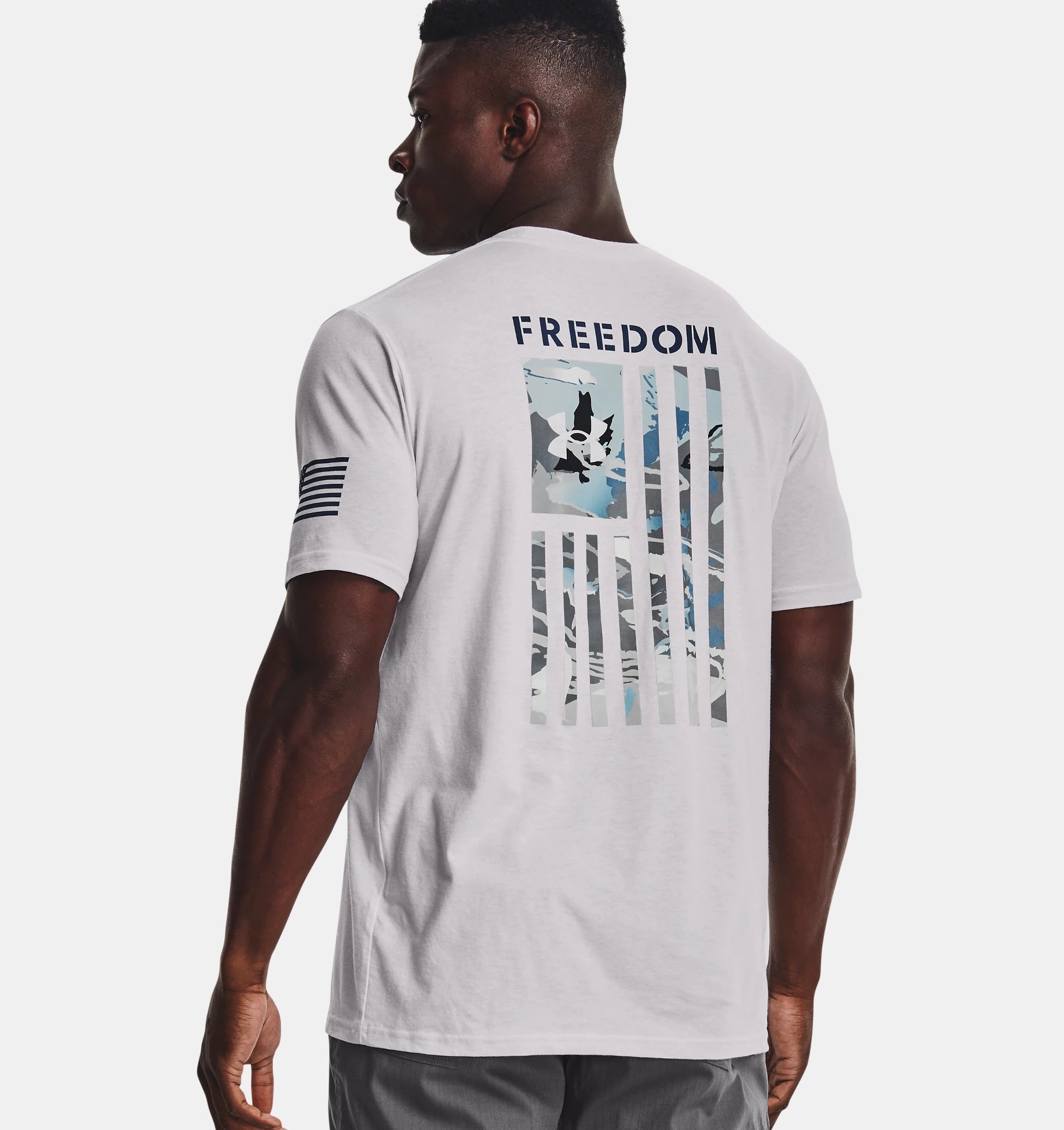 Under Armour UA Freedom Flag Camo T-Shirt 1370816 - T-Shirts