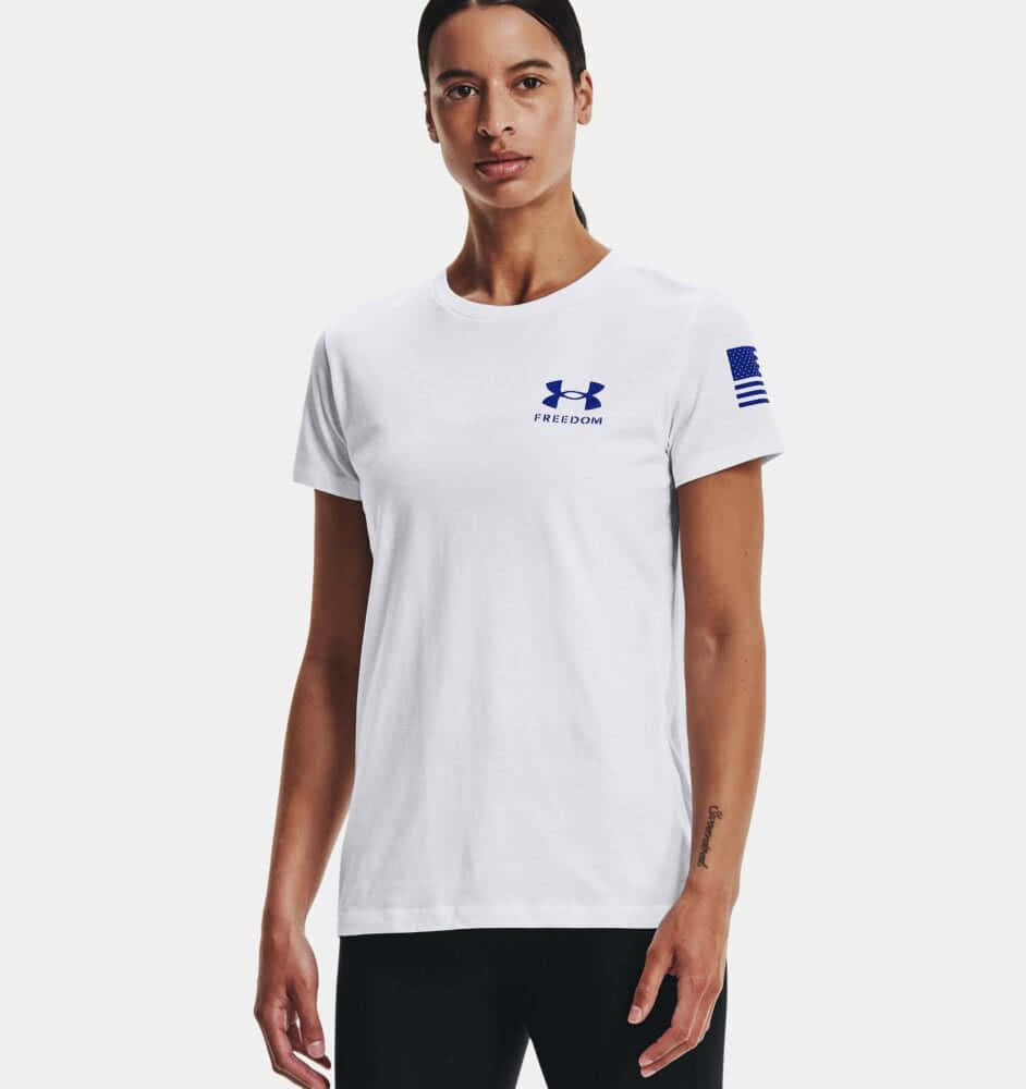 Under Armour Women's UA Freedom Banner T-Shirt - Newest Arrivals