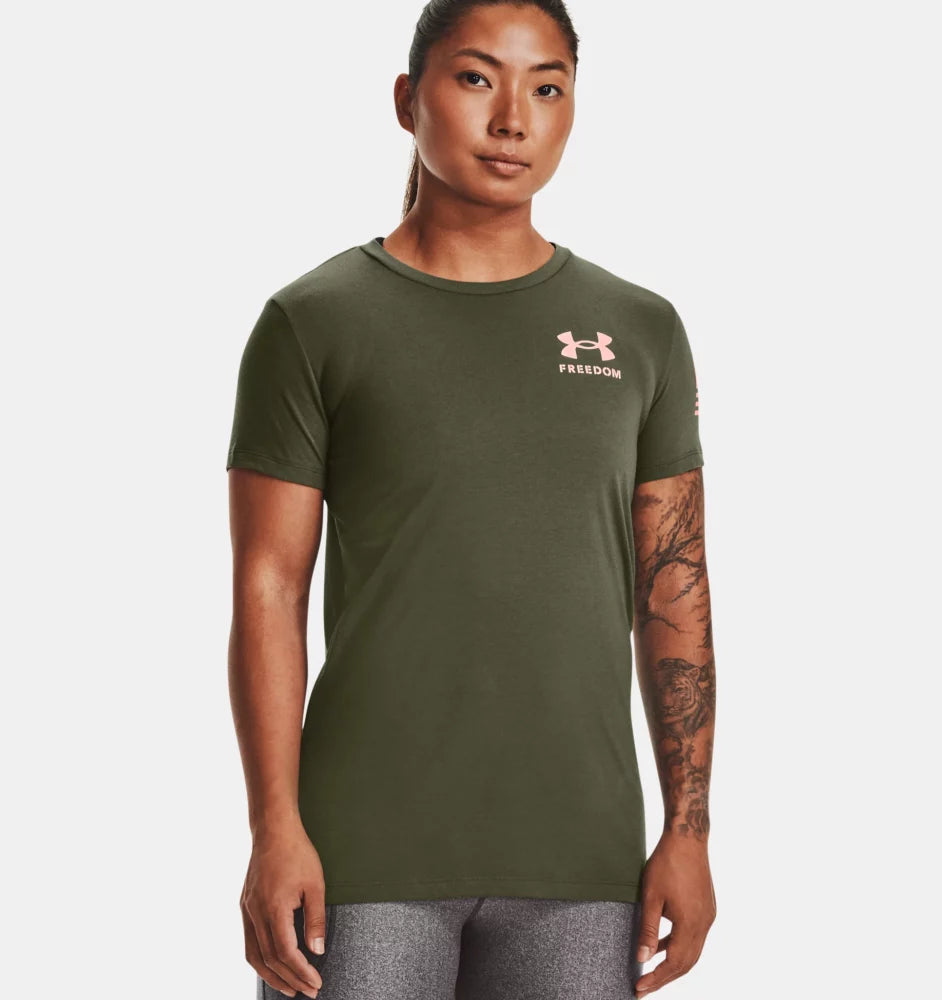 Under Armour Women's UA Freedom Banner T-Shirt - Newest Arrivals